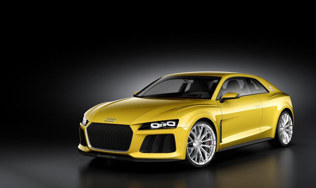 Audi выпустила первое видео Sport Quattro Concept 2013