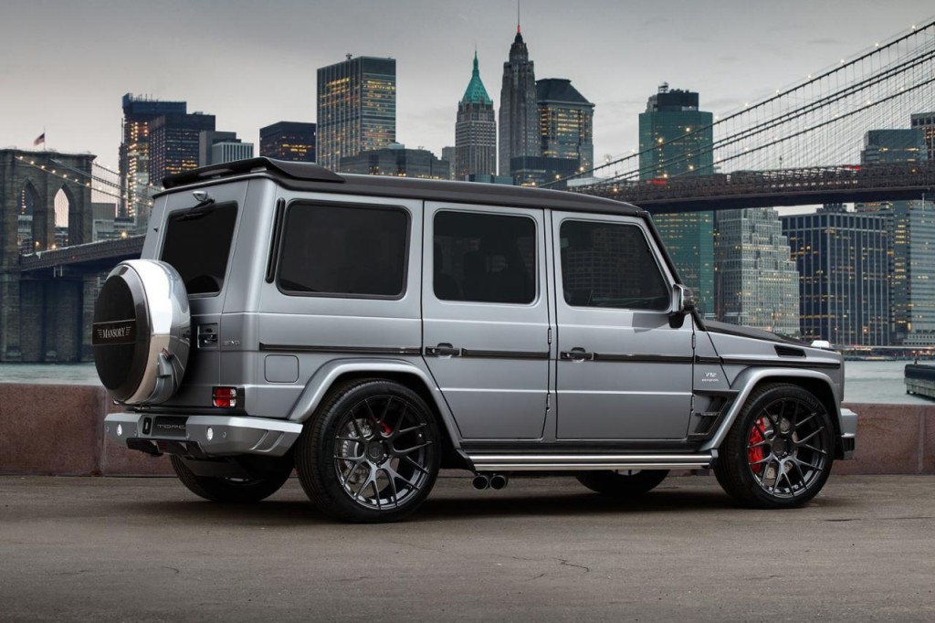 Российское автоателье TopCar представило модифицированный Mercedes-Benz G65 AMG Mansory