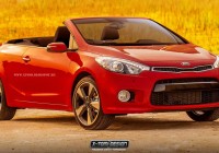 В сети появился рендер Kia Forte Cabrio