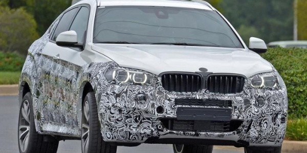 Новый BMW X6 попал в объективы