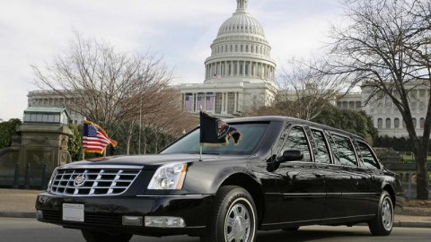 Cadillac Обамы выделяется своей прожорливостью