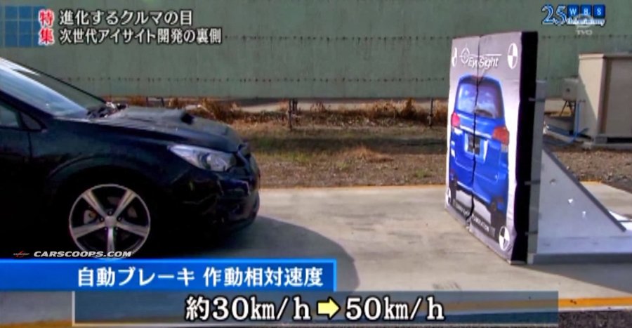 В Японии засветилась предсерийная Subaru WRX 2015