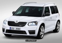 В сети появился рендер Skoda Yeti vRS