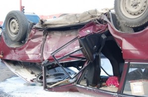 Под Одессой перевернулась легковушка: водитель погиб на месте