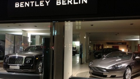 Автосалон Bentley в Берлине несет убытки