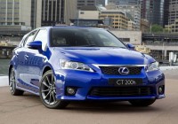 Lexus работает над высокопроизводительным вариантом CT200h