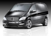 Немецкий микроавтобус Mercedes-Benz Viano получил тюнинг от немецких ателье JMS и Piecha Design