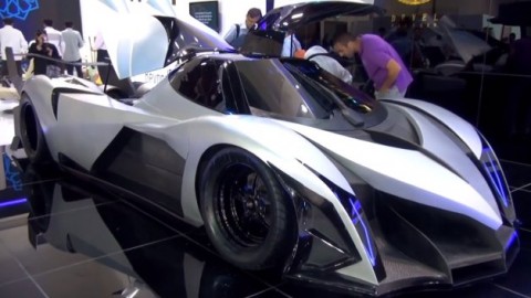 Сказочный суперкар был представлен на автосалоне в Дубае