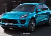 Недавно представленный Porsche Macan изобразили без задних дверей