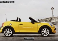 MINI Cooper 2014 изобразили в виде купе, кабриолета и родстера