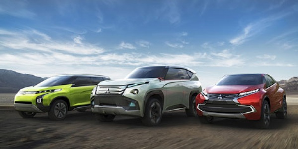 Mitsubishi построила в новой дизайн-стилистике три концепта