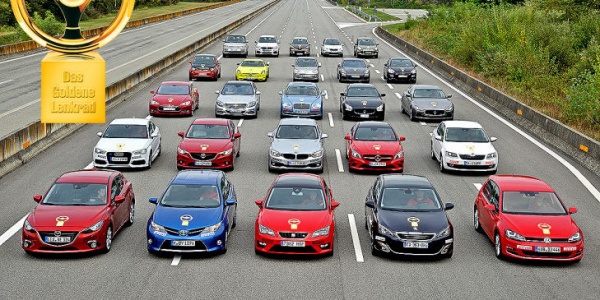 Немцы выбрали лучшие автомобили года