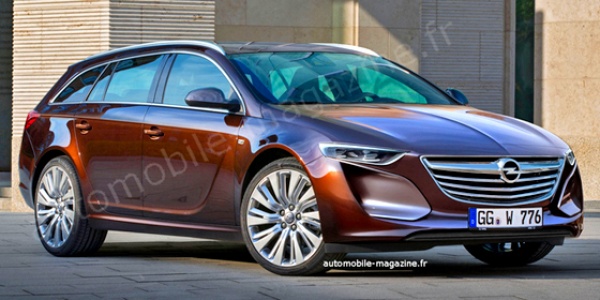 Opel выпустит новое поколение Insignia в 2015 году