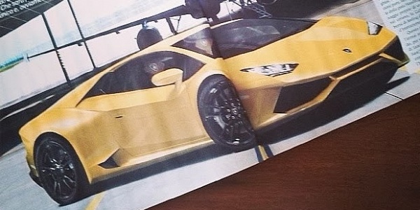 В сеть попало первое фото Lamborghini Cabrera без камуфляжа