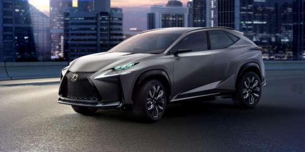 Lexus LF-NX Turbo был представлен на Токийском автосалоне 2013