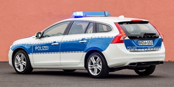 В Германии полицейские получат гибридные Volvo