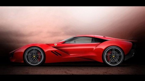 Независимый дизайнер показывает свое видение преемника F12 Berlinetta