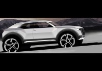 Audi выпустила первый официальный тизе кроссовера Q1, производство которого начнется в 2016-ом году