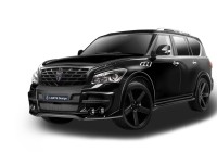 Внедорожник премиум-класса Infiniti QX80 получил от российского тюнинг-ателье LARTE Design зловещую внешность