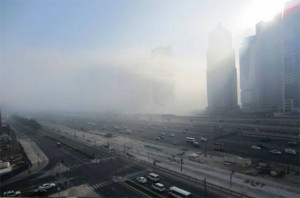 Из-за тумана в Дубае произошло 289 ДТП за день