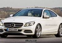 Mercedes-Benz C-Class 2014 изобразили в виде купе и универсала