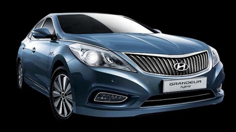 Hyundai Grandeur превратили в гибрид