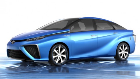 Toyota подробно расскажет о водородном концепте FCV на CES-2014