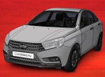 В Сети появилось первое изображение новой Lada Priora