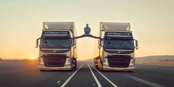 Реклама Volvo Trucks с Ван Даммом бьет рекорды по просмотрам