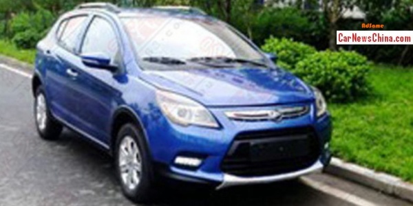 Новый кроссовер Lifan попозировал папарацци