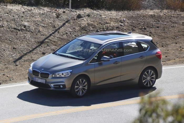 Фотошпионы раскрыли внешность первого BMW с передним приводом