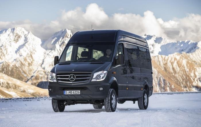 Mercedes-Benz Sprinter приобрел внедорожные качества