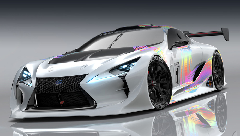Новый Lexus для Gran Turismo 6 (LF-LC GT Vision Gran Turismo)