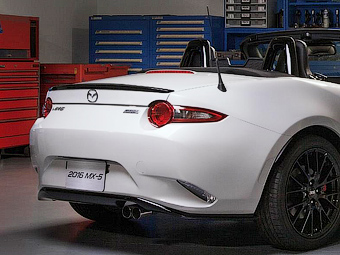 Компания Mazda анонсировала линейку аксессуаров для родстера MX-5