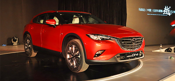 Новинка Mazda CX-4 получила 192-сильный двигатель