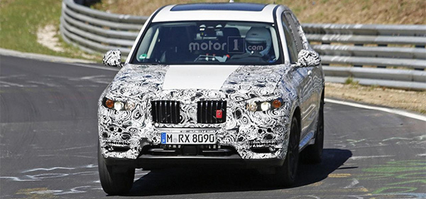 BMW испытала новый X3 на Нюрбургринге