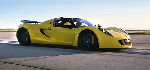 Hennessey Venom GT побил собственный рекорд скорости