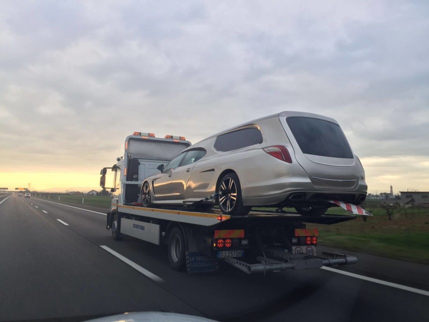 Из Porsche Panamera сделали катафалк