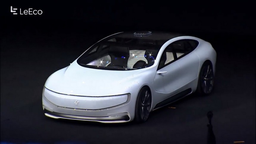 LeEco – конкурент Tesla из Китая. Фото и видео