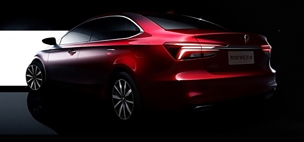 Гибридный седан Roewe из Китая