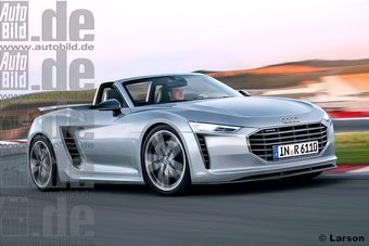 Audi выпустит среднемоторный спорткар на базе Porsche Boxster