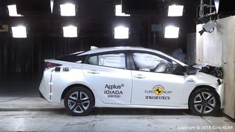 Новые Toyota Prius и Suzuki Baleno проверили по евростандартам безопасности