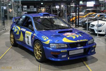 На торги выставили одну из раллийных Subaru Impreza Колина Макрея